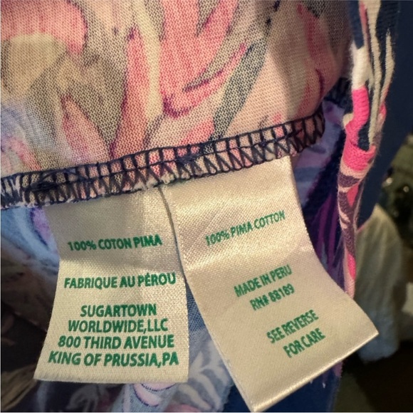 Lilly Pulitzer Floral V-Neck Dress - Picture 4 of 6